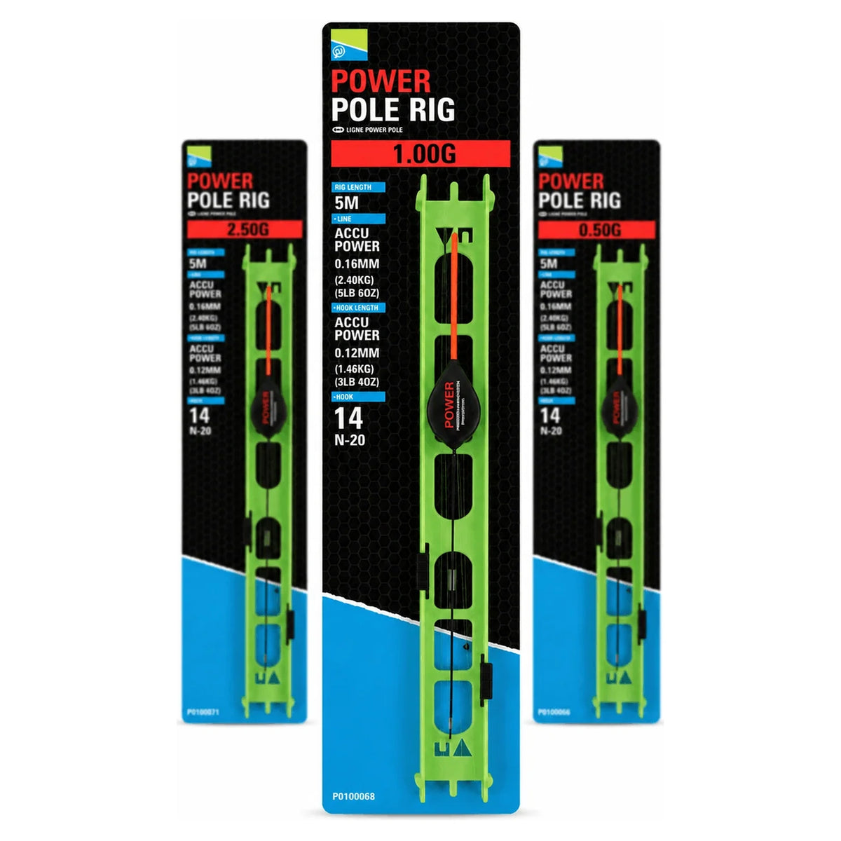 Preston Power Pole Rigs assortiment
