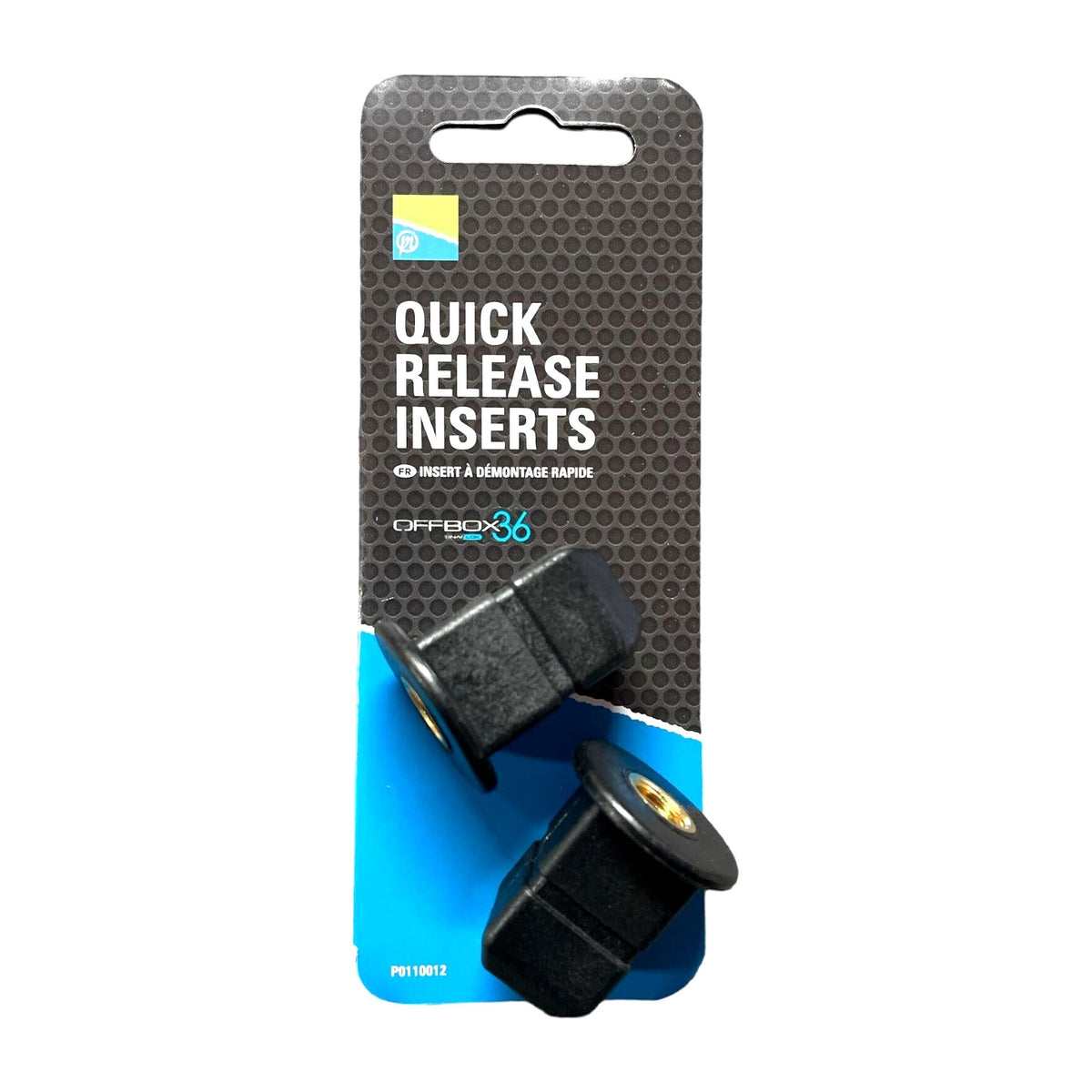 Preston Quick Release Inserts – Snelwisselinzetstukken (2 stuks) – P0110012