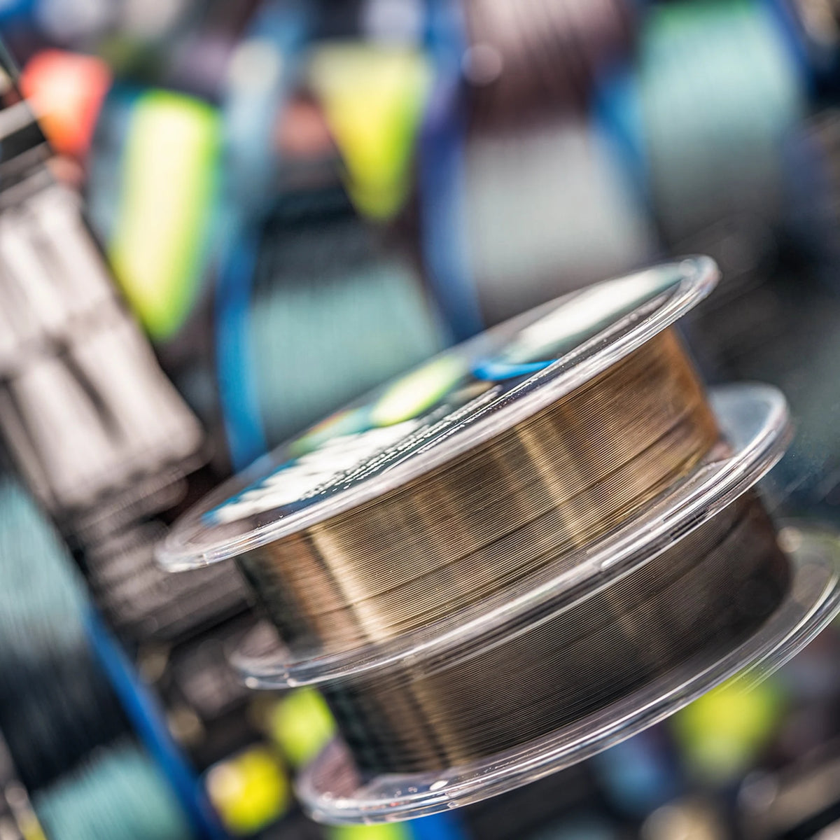 Preston Reflo Float Max close-up van nylon op de spoel