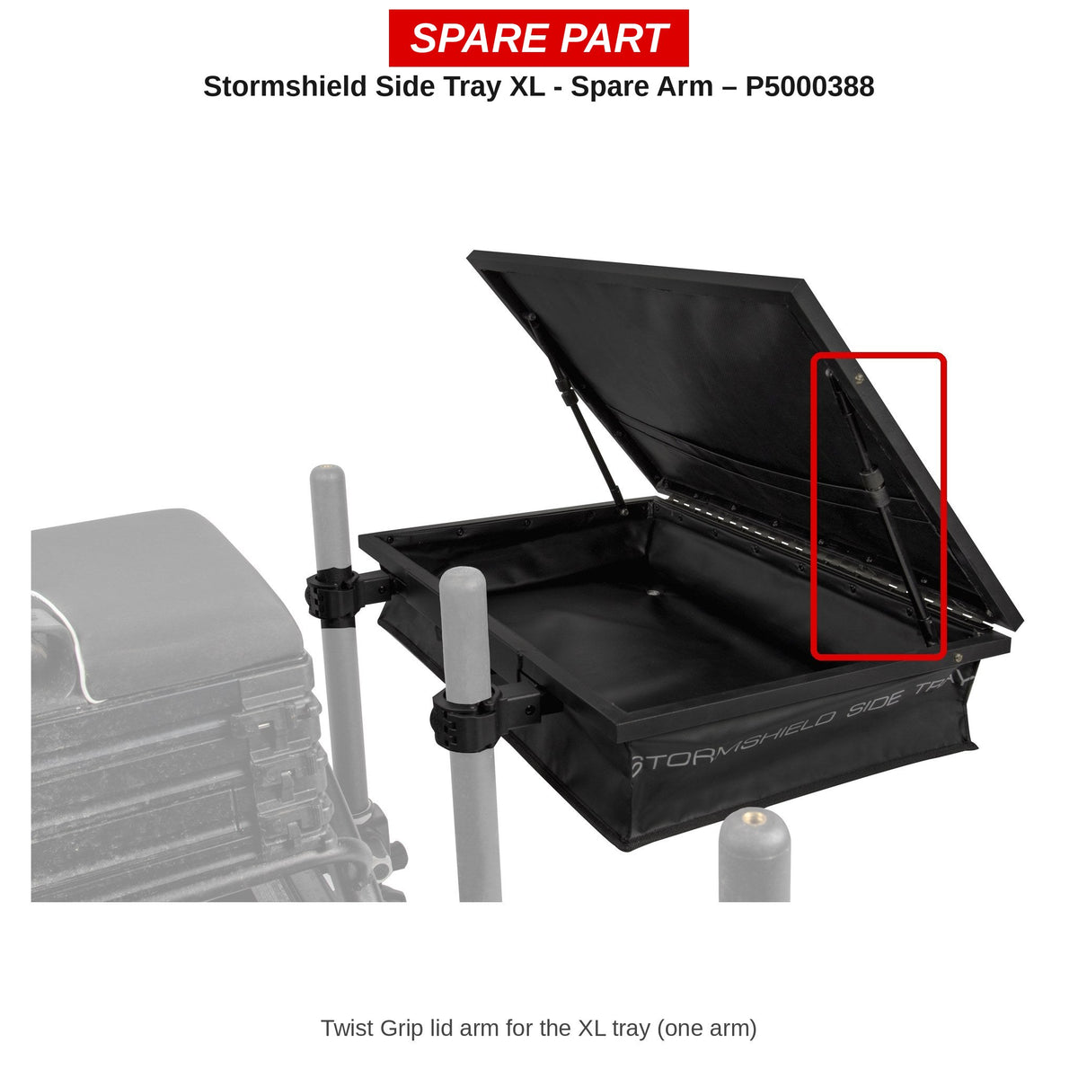 Preston Reservearm voor Stormshield XL aastafel – P5000388