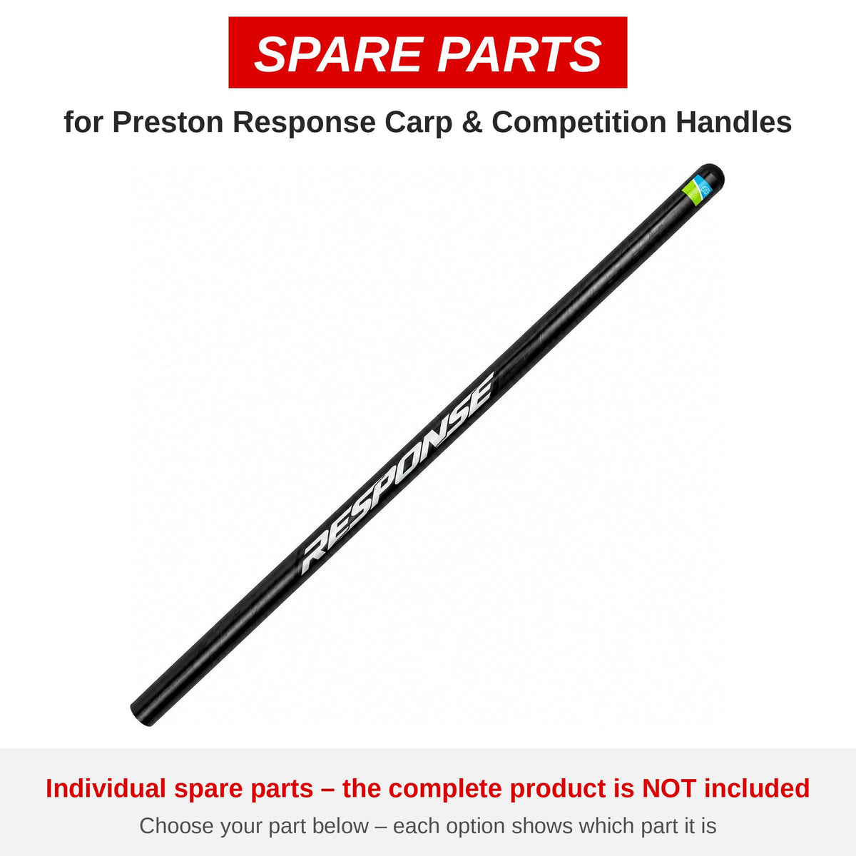 Preston Response Carp & Competition Handles – onderdelen (P0230023)