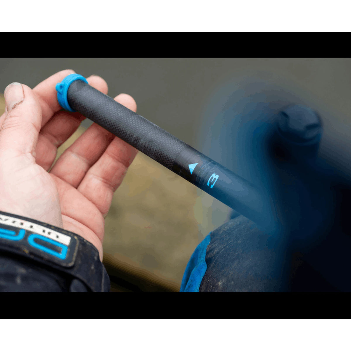 Preston Large Rig Hook Up bevestigd op topsetdeel 3