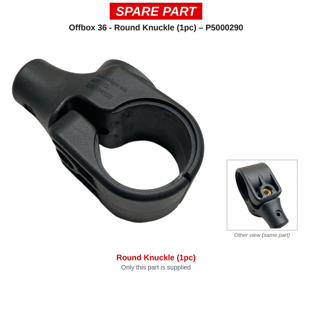 Preston Ronde klem voor Offbox 36-accessoires (1 stuk) – P5000290