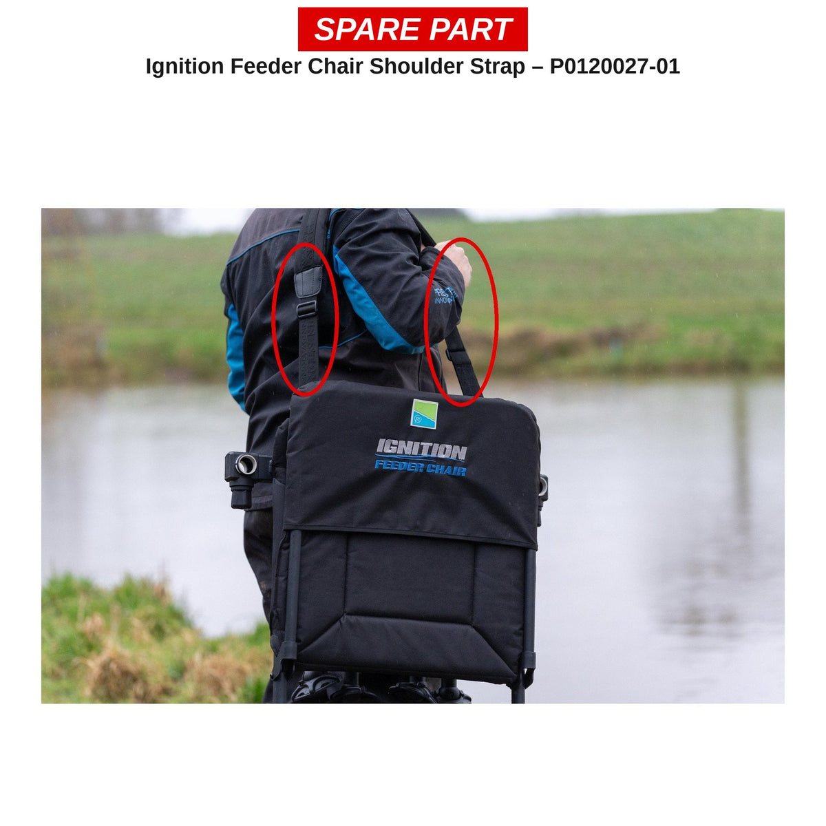 Preston Schouderriem voor Ignition feederstoel – P0120027-01