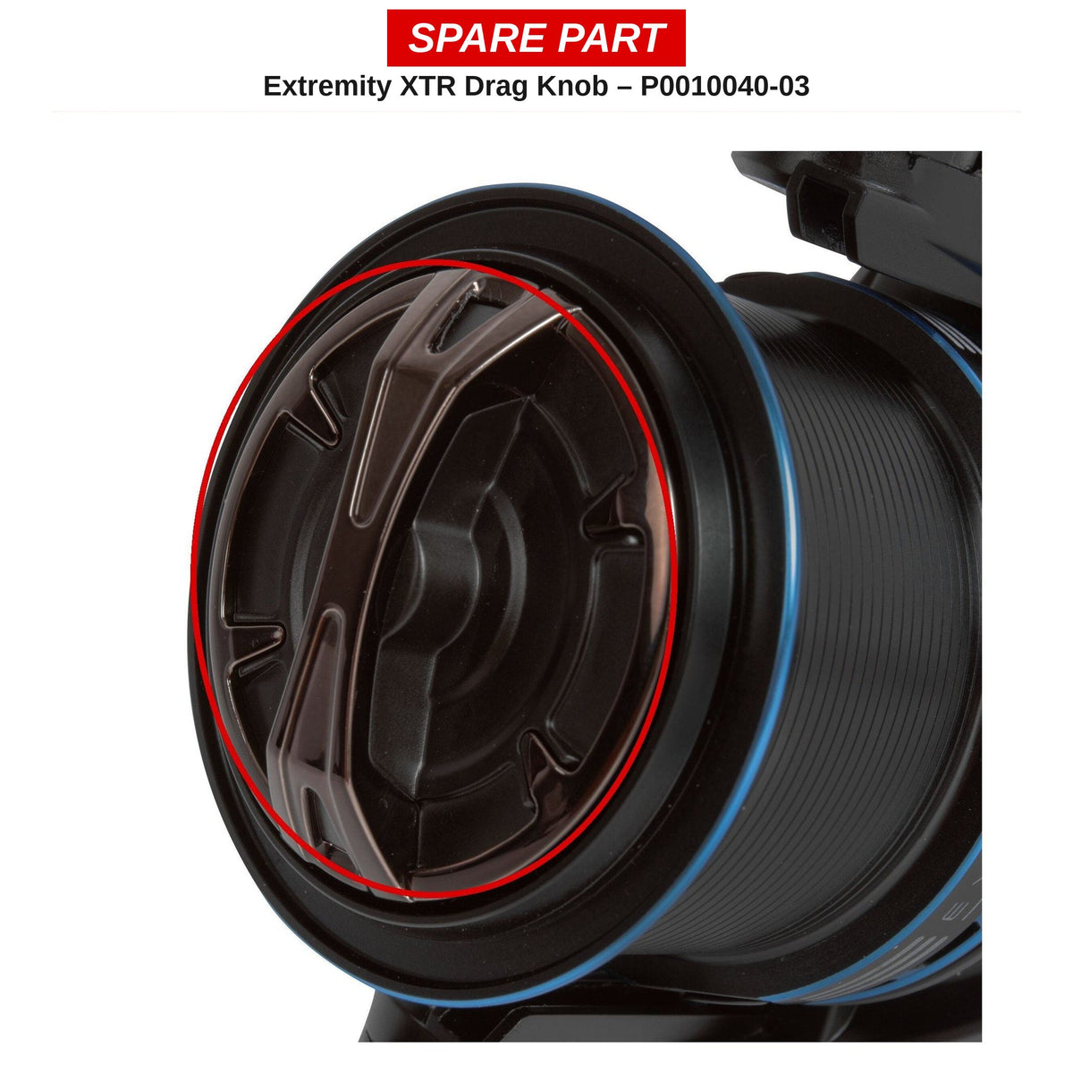 Preston Slipknop voor Extremity XTR molen – P0010040-03