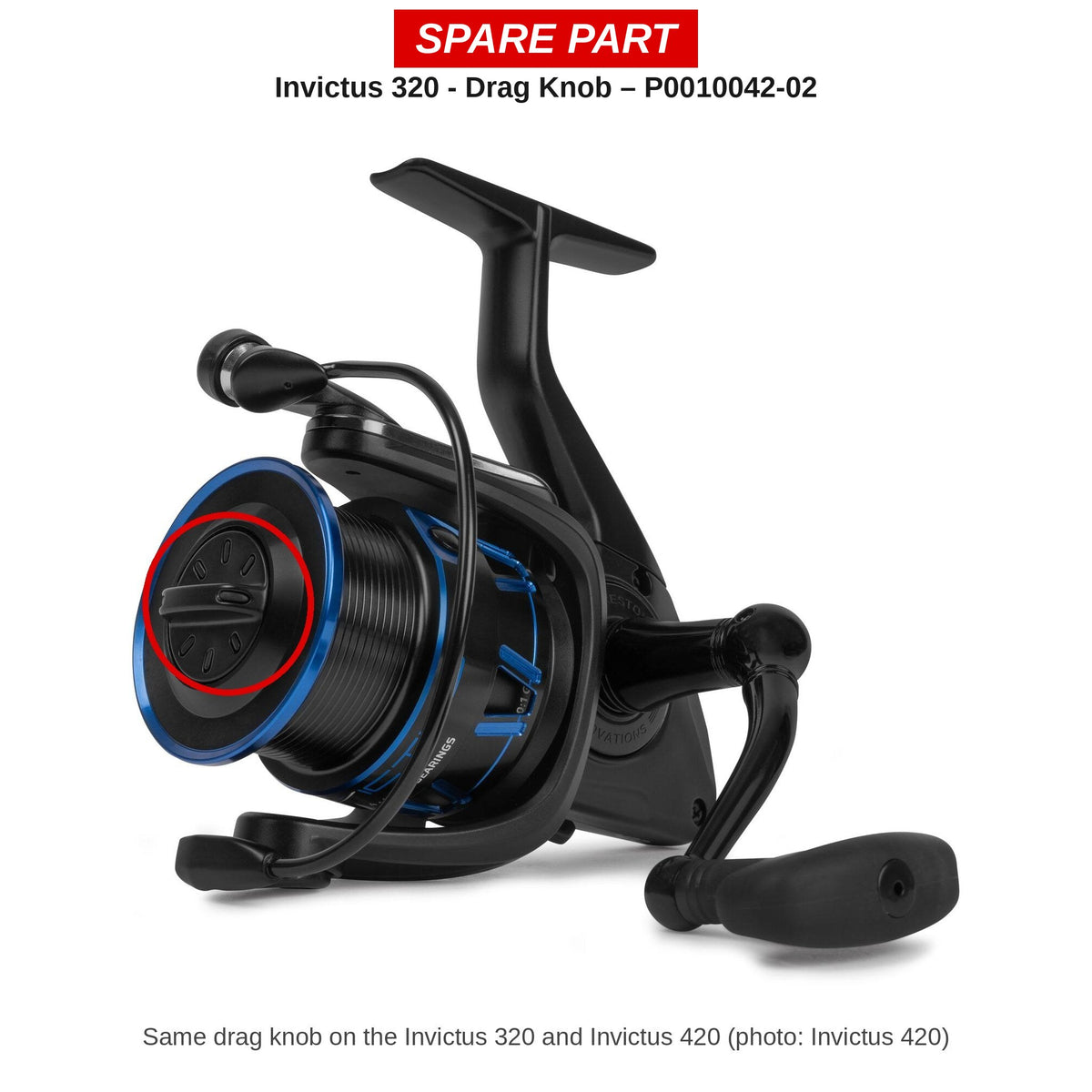 Preston Slipknop voor Invictus 320 molen – P0010042-02