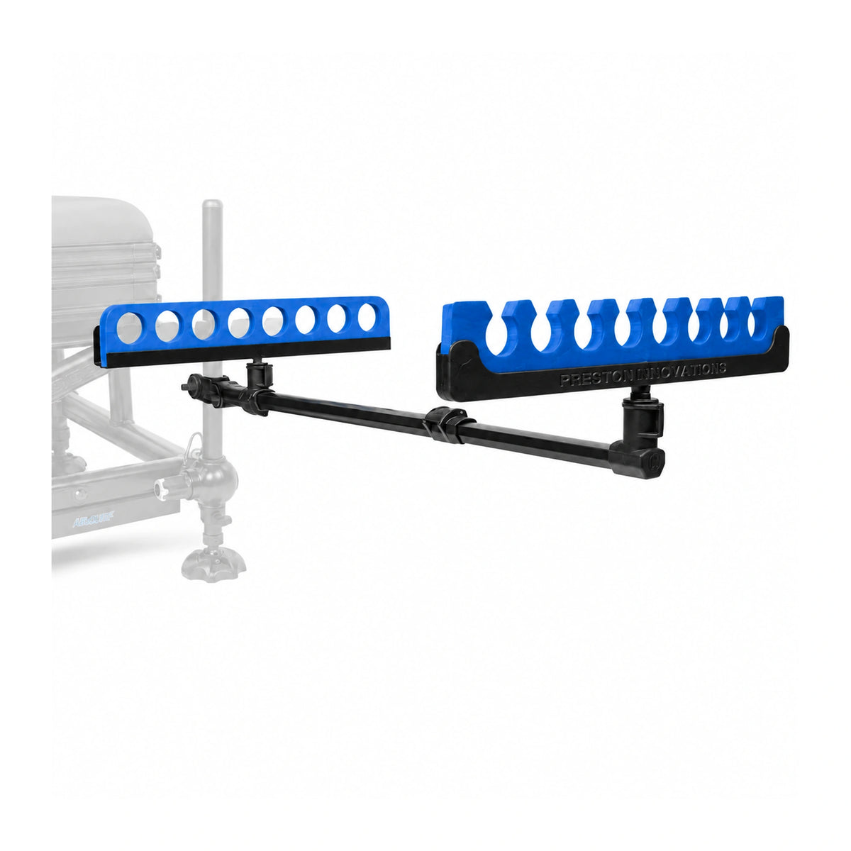 Preston Standard Kit Safe blauwe topsetsteun met bevestigingsarm