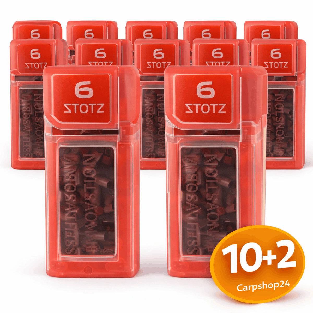 Preston Stotz Refills maat 6 – navuldoosjes bij de 10+2-pakketdeal