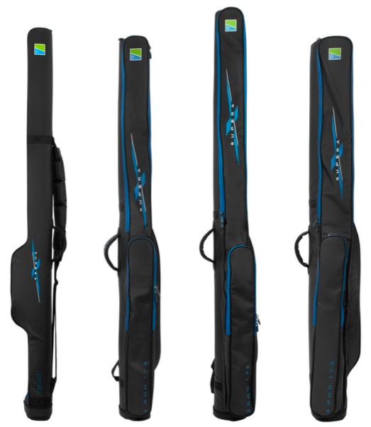 preston supera x rod holdalls feeder foedralen