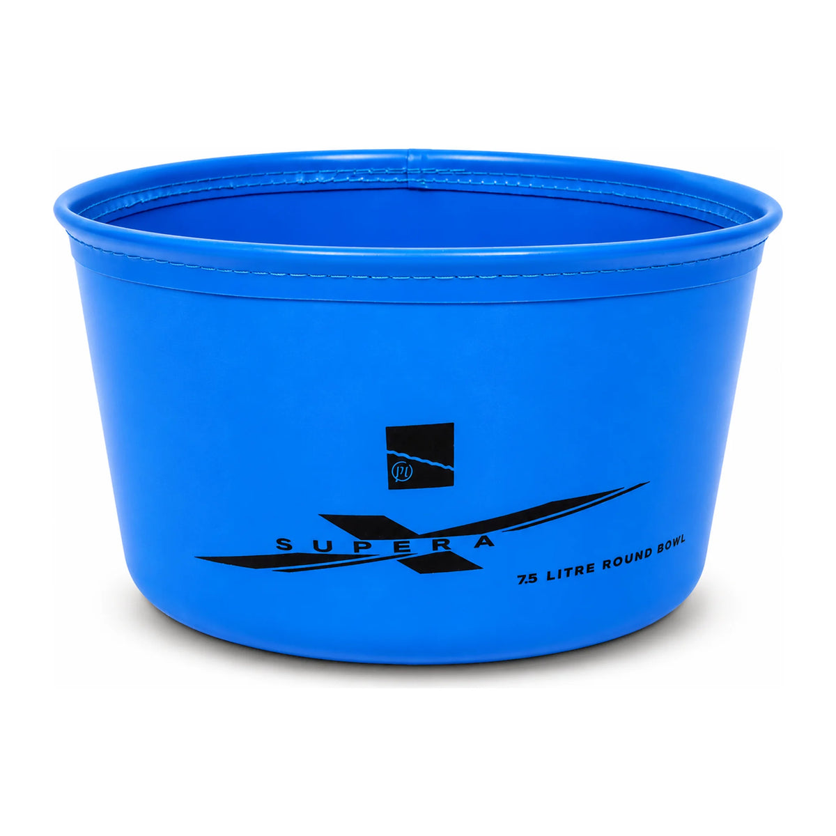 Preston Supera X Round Bowl 7.5 L – blauwe ronde aasbak