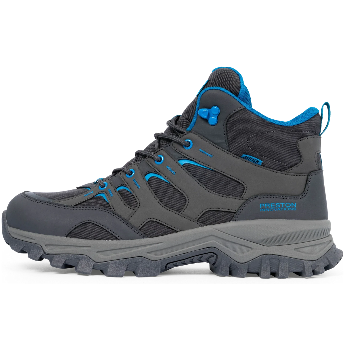 Preston Treddex All Terrain Boots zijaanzicht op witte achtergrond