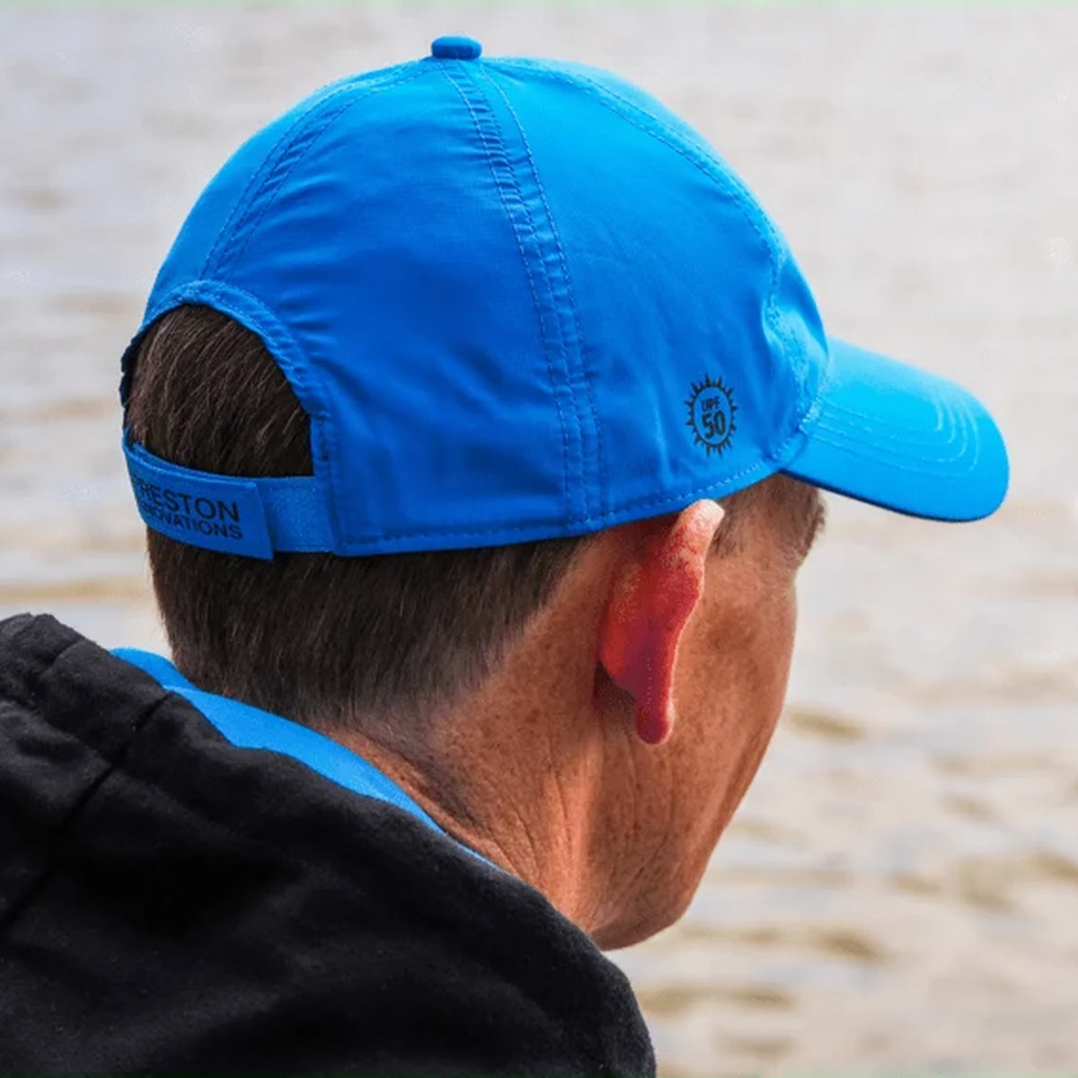 Preston UV Protective Cap UPF 50 – detailafbeelding van de pet
