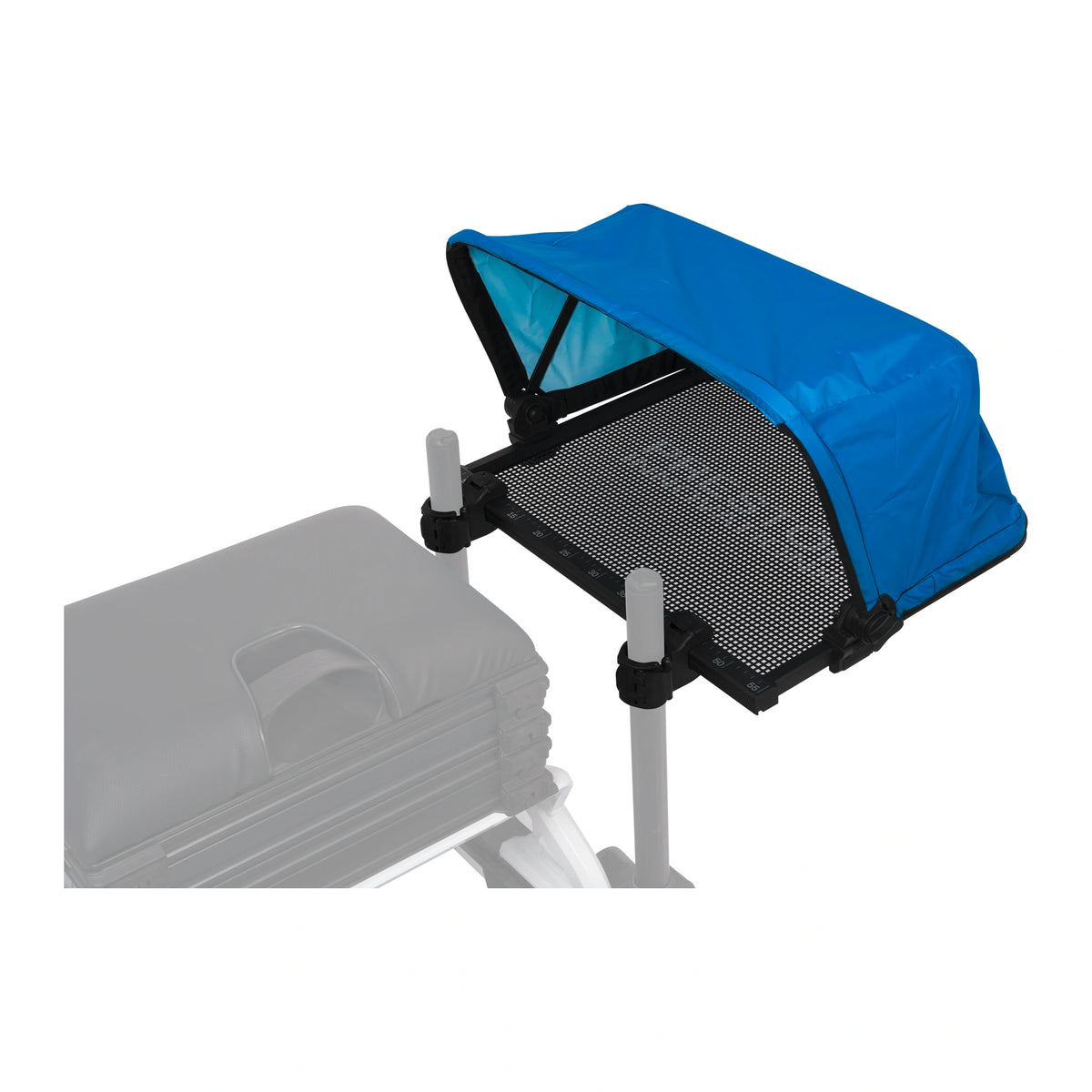 Preston Ventalite Hoodie Side Tray Large P0110112 – aastafel met geopende blauwe aaskap