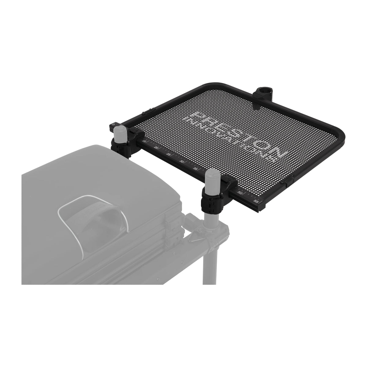 Preston Ventalite Side Tray Large P0110111 – Ventamesh-aastafel gemonteerd aan een zitkist
