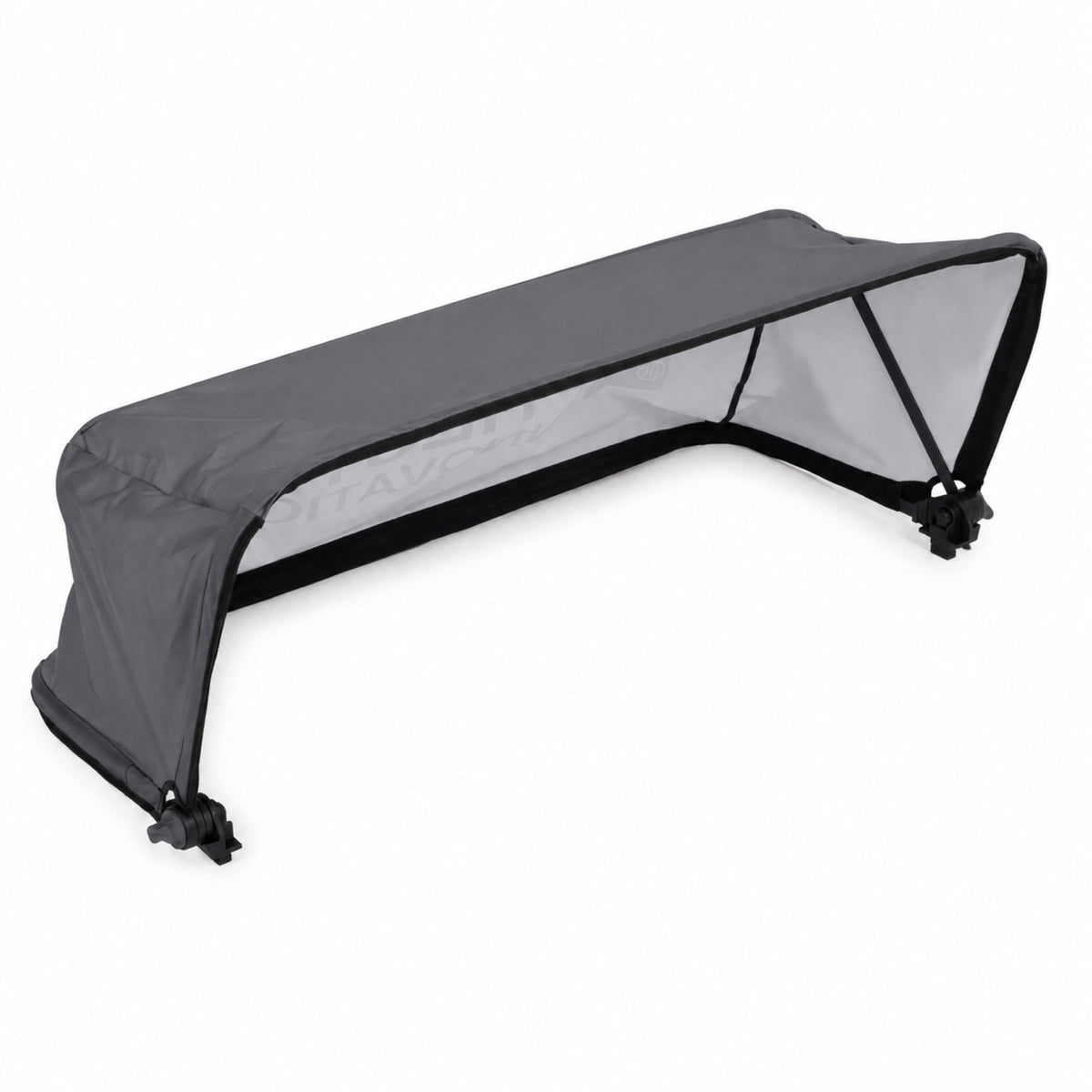 Preston Ventalite XXL Hood Assembly Only – losse grijze kap voor aastafel op witte achtergrond
