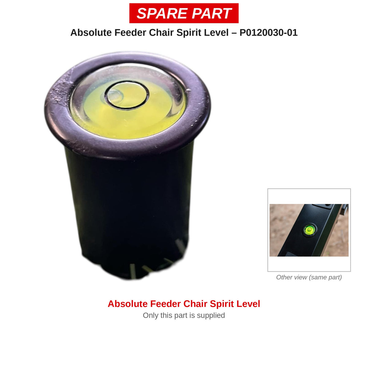 Preston Waterpas voor Absolute 36 feederstoel (model 2025) – P0120030-01