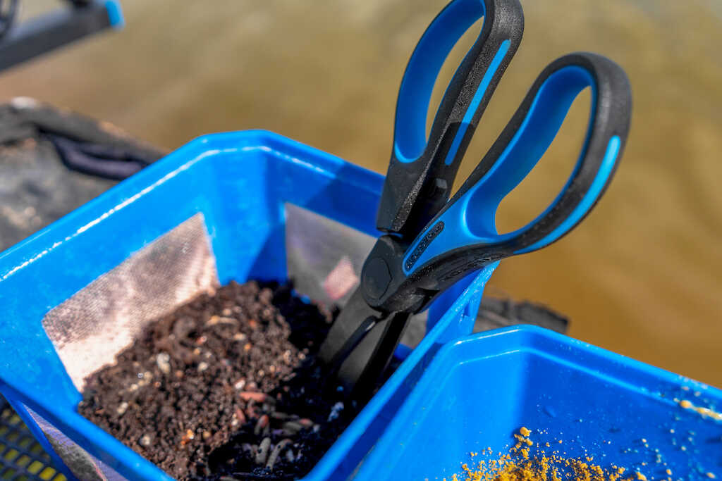 Preston worm scissors wormenschaar