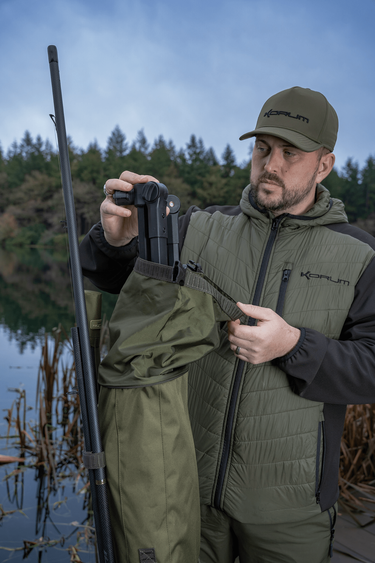 Korum progress quiver 3 rod