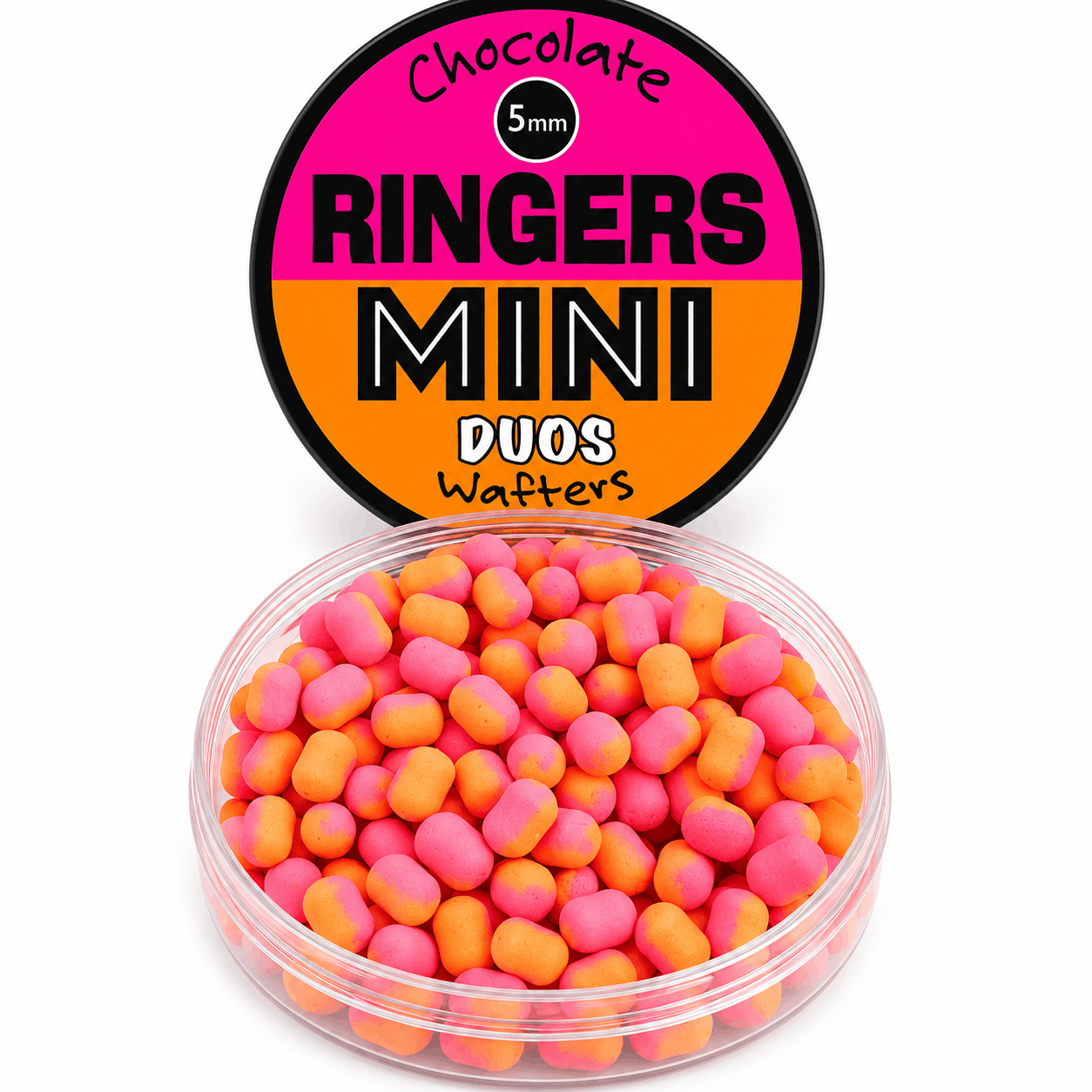 ringers-mini-duos-wafters-orange-pink-5mm