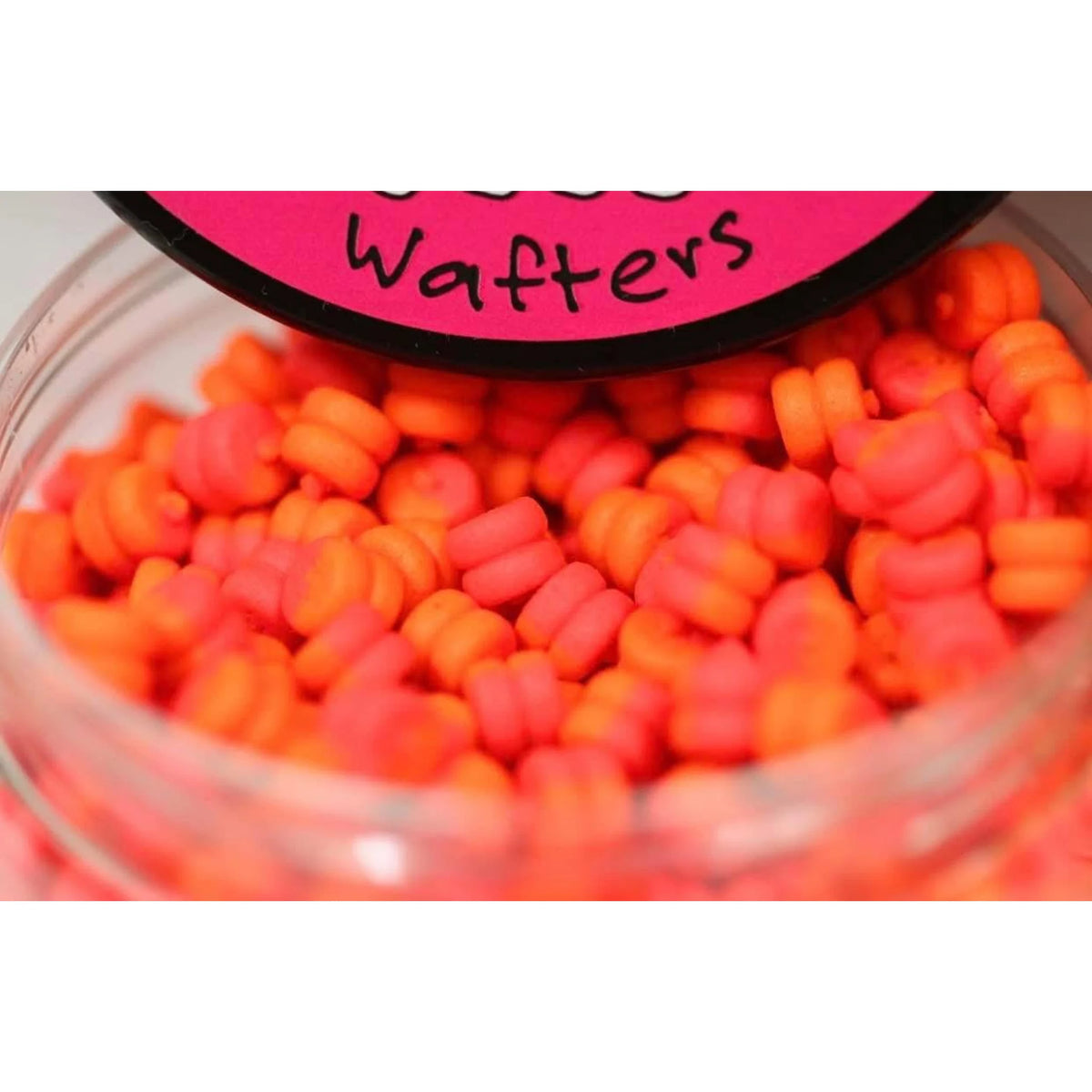 Close-up van Ringers Yoyo Duos Orange-Pink Wafters 5 mm