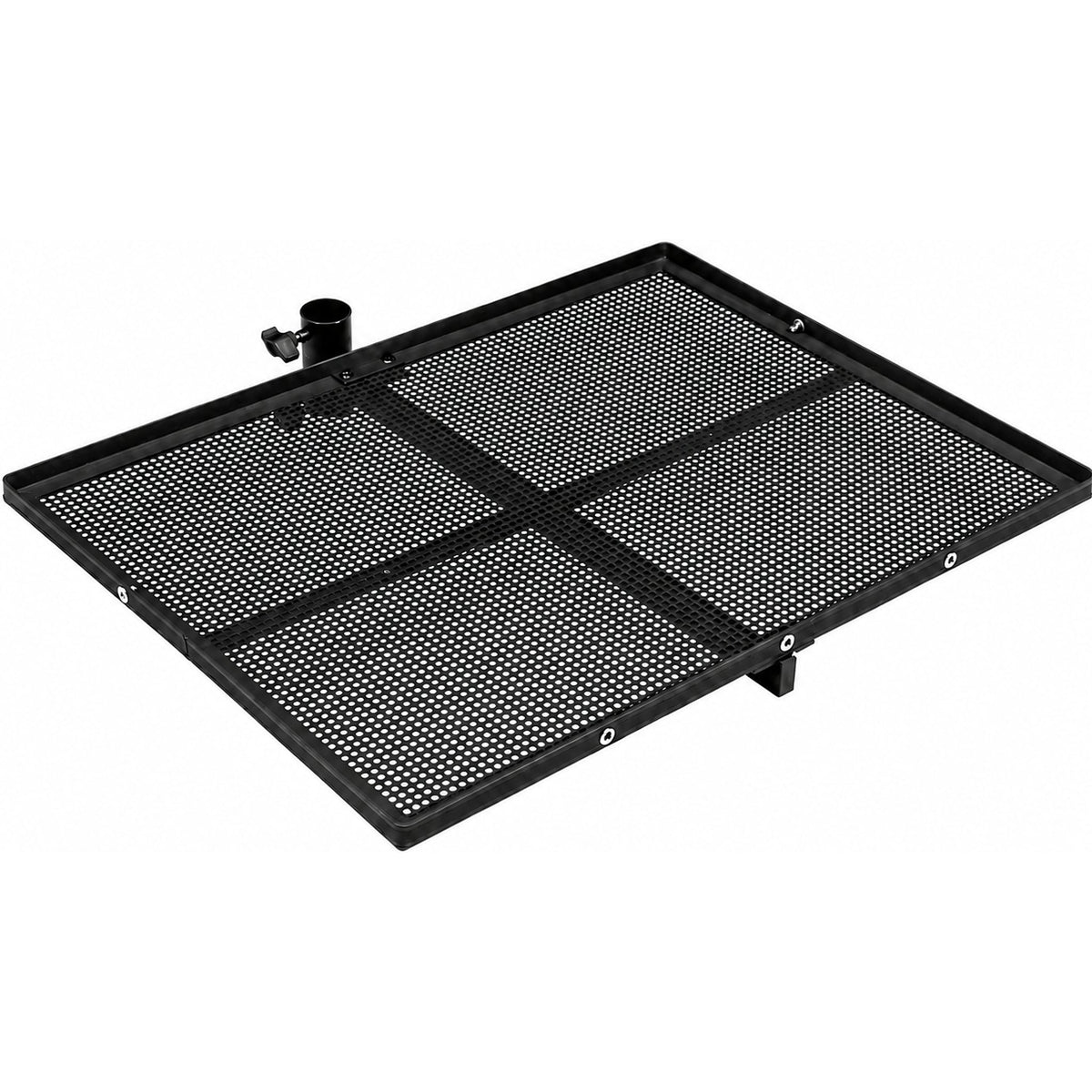 Rive Single Point Side Tray XXL – bestaande geperforeerde aastafel met bevestiging
