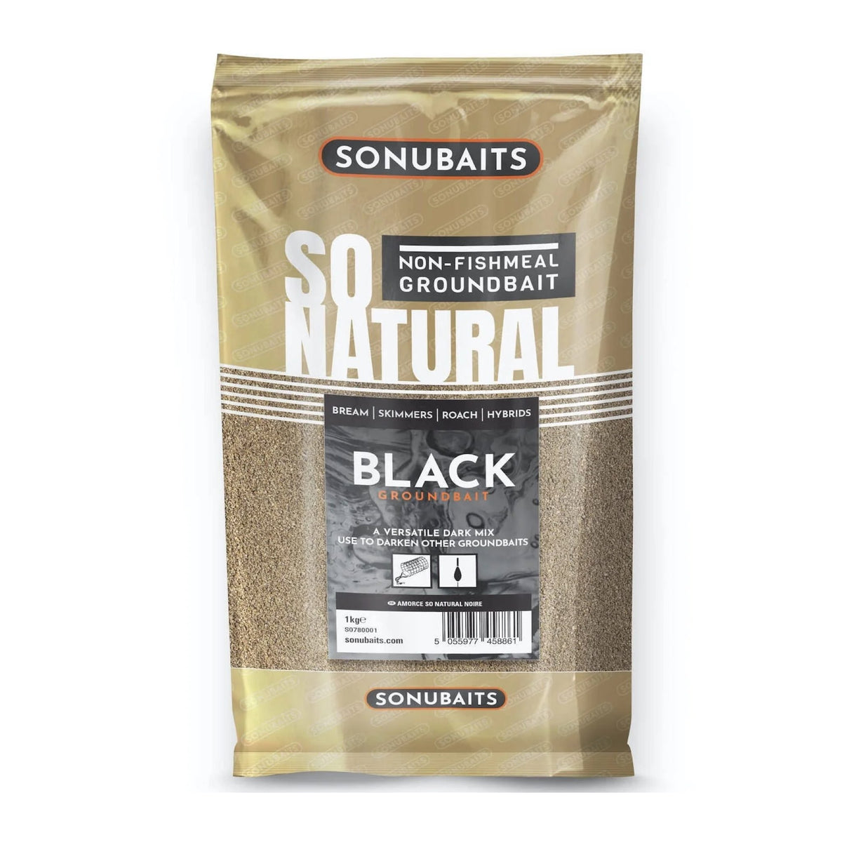 Sonubaits So Natural Black grondvoer – 2048px rebuild