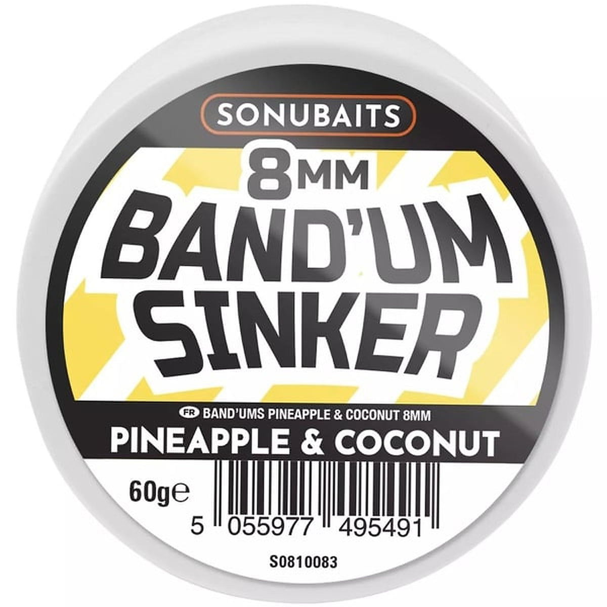 Sonubaits Band'Um Sinker Pineapple & Coconut 8mm