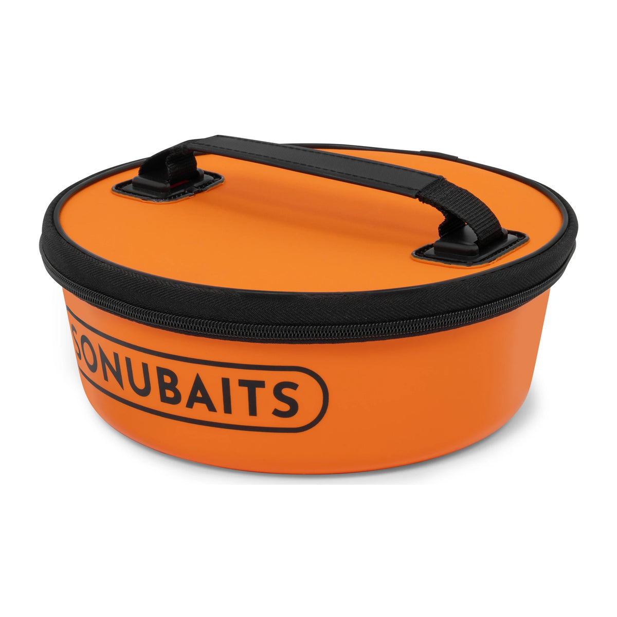 Sonubaits EVA Mixing Bowl Bucket Topper 10L – geopend zijaanzicht