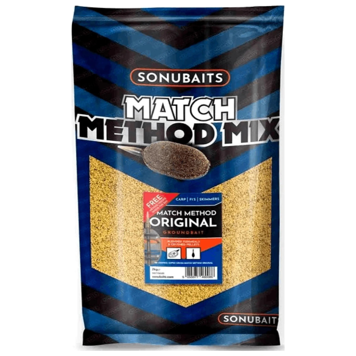 Sonubaits Match Method Mix Original methodgrondvoer 2kg