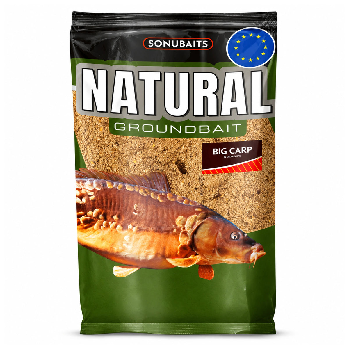 Sonubaits Natural Big Carp S1780039 – verpakking karpergrondvoer van 1 kg