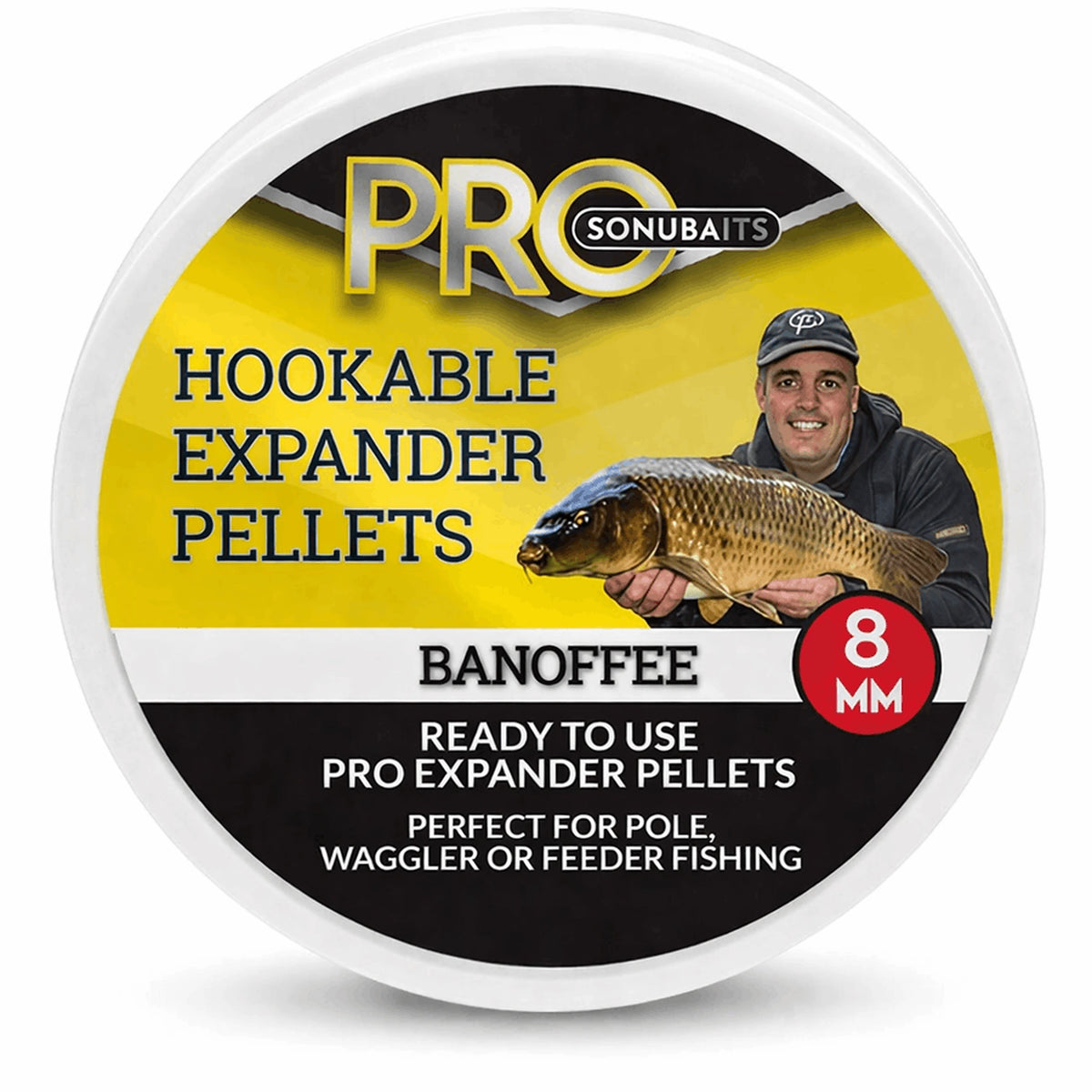 Sonubaits Pro Hookable Expander Pellets Banoffee 8 mm