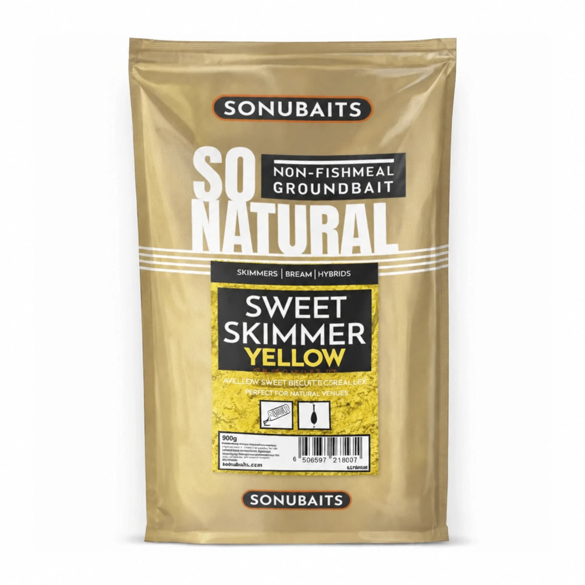 Sonubaits So Natural Sweet Skimmer Yellow 900g – productfoto