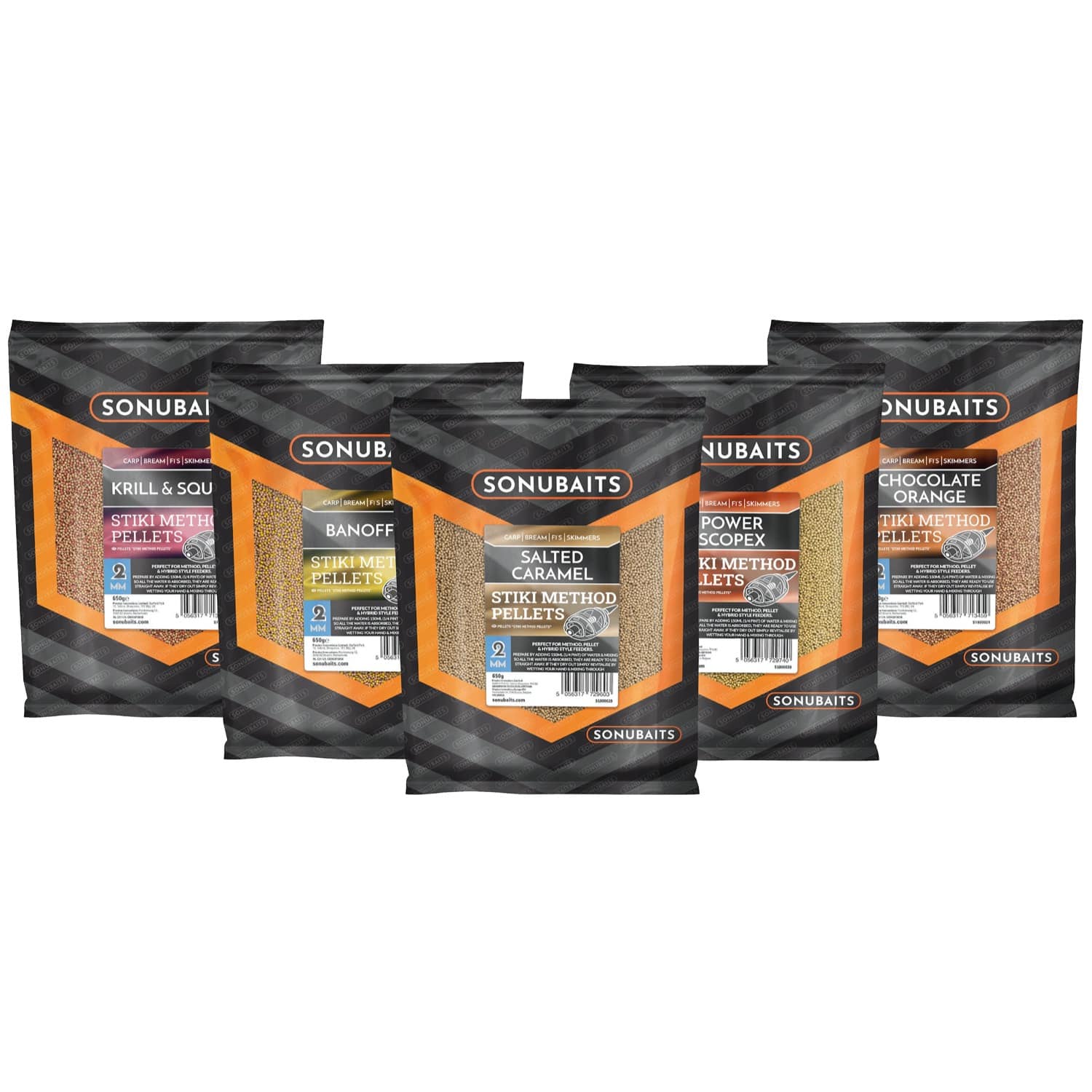 sonubaits sticky method pellets 2mm