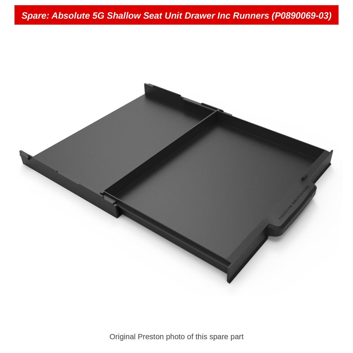 Spare: Absolute 5G Shallow Seat Unit Drawer Inc Runners (P0890069-03)