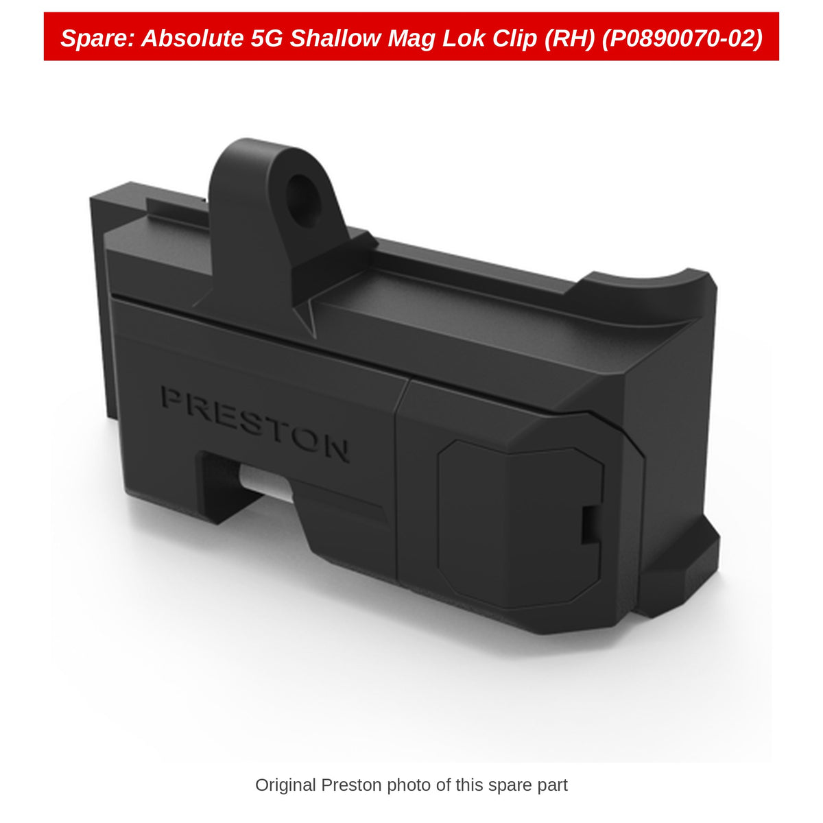 Spare: Absolute 5G Shallow Mag Lok Clip (RH) (P0890070-02)
