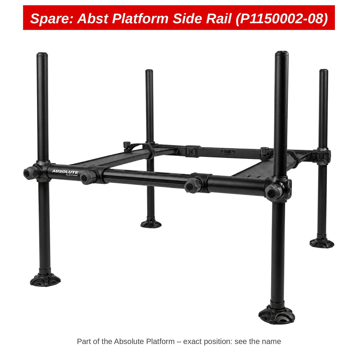 Spare: Abst Platform Side Rail (P1150002-08)