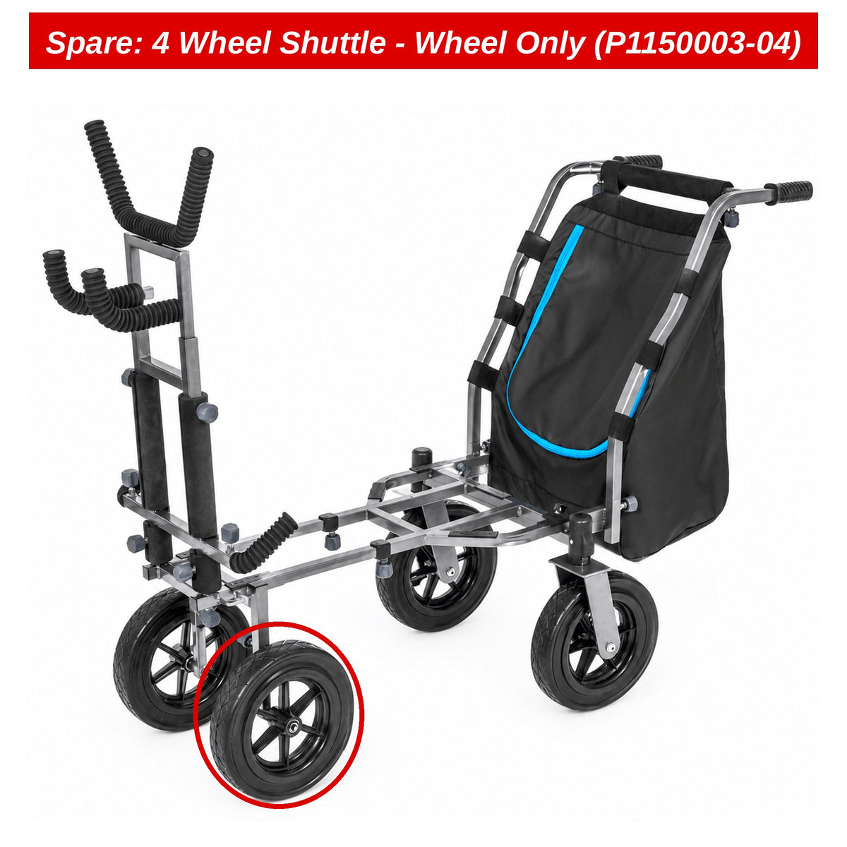 Spare: 4 Wheel Shuttle - Wheel Only (P1150003-04)