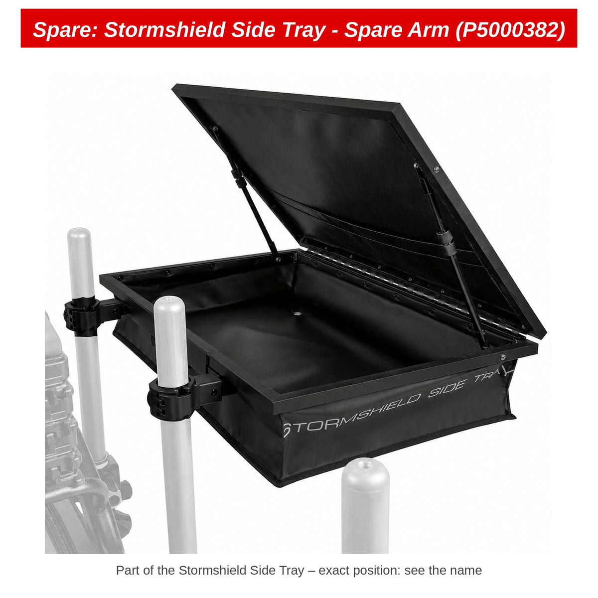 Spare: Stormshield Side Tray - Spare Arm (P5000382)