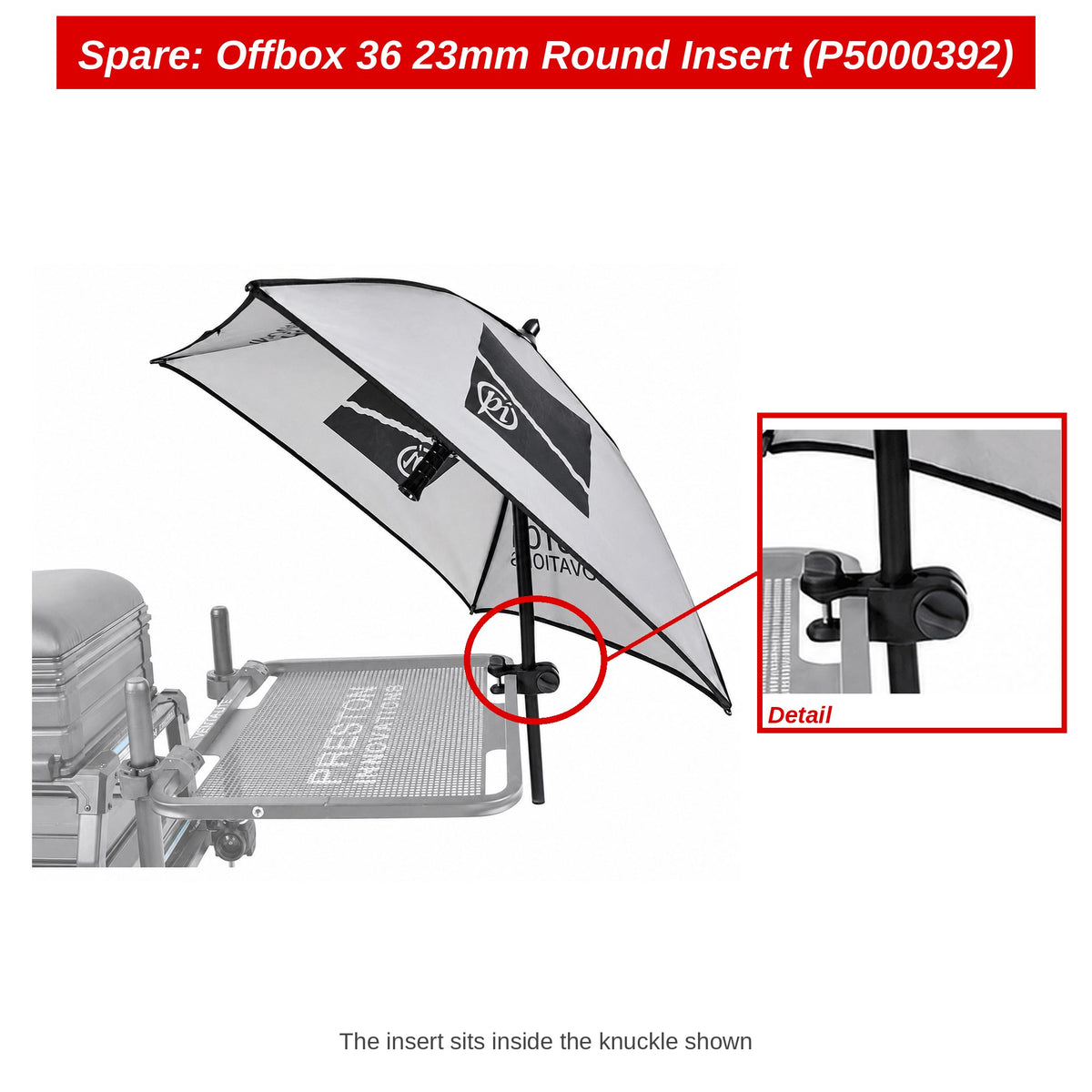 Spare: Offbox 36 23mm Round Insert (P5000392)
