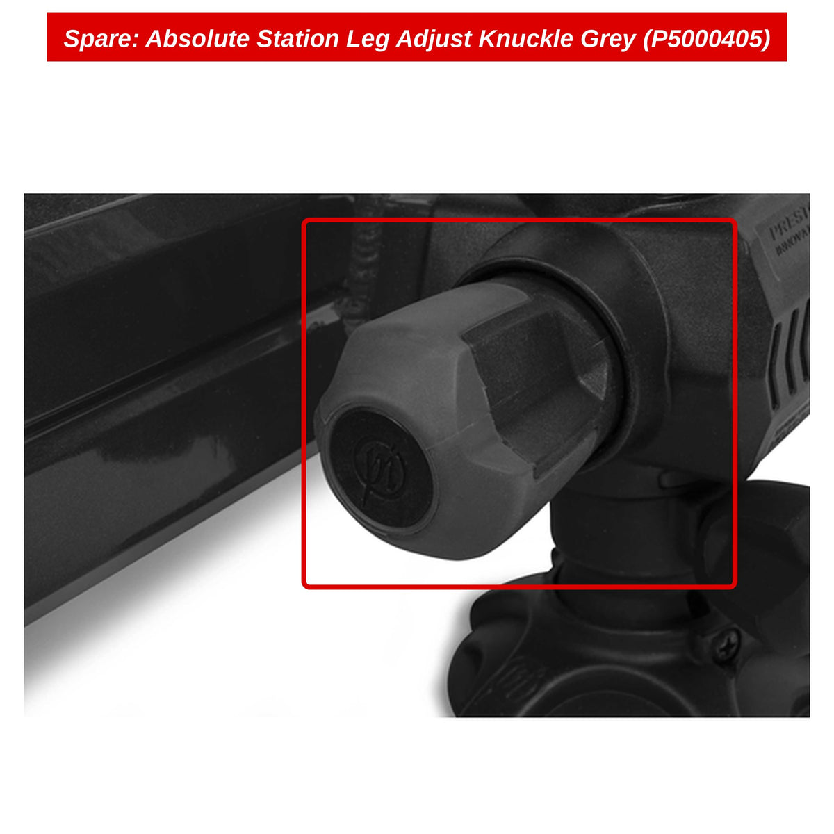 Spare: Absolute Station Leg Adjust Knuckle Grey (P5000405)