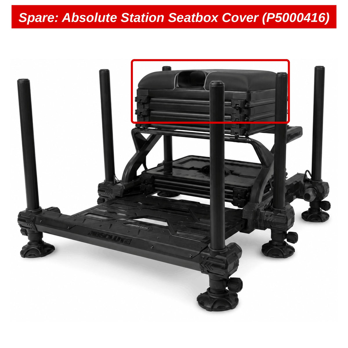 Spare: Absolute Station Seatbox Cover (P5000416)