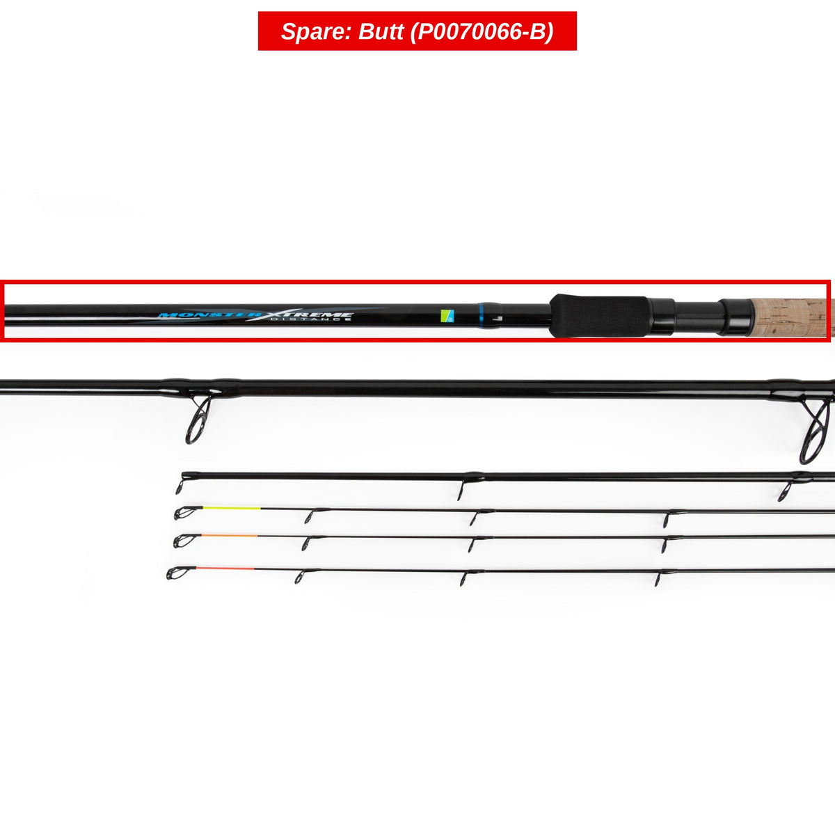 Monster Xtreme Distance Feeder – Rutenteile für Feederruten (auf Bestellung)