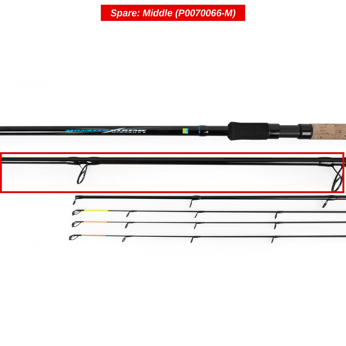 Monster Xtreme Distance Feeder – Rutenteile für Feederruten (auf Bestellung)