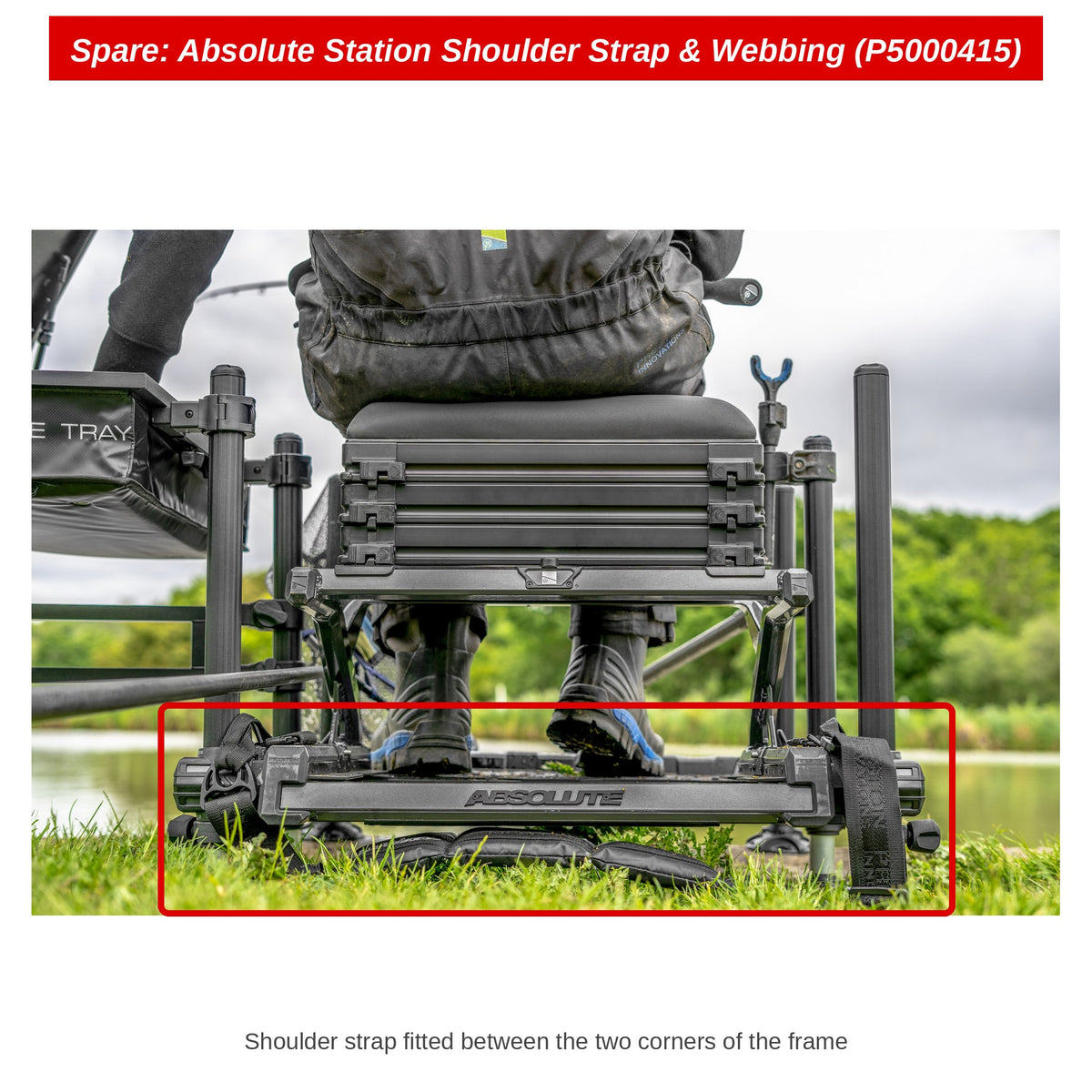 Spare: Absolute Station Shoulder Strap & Webbing (P5000415)