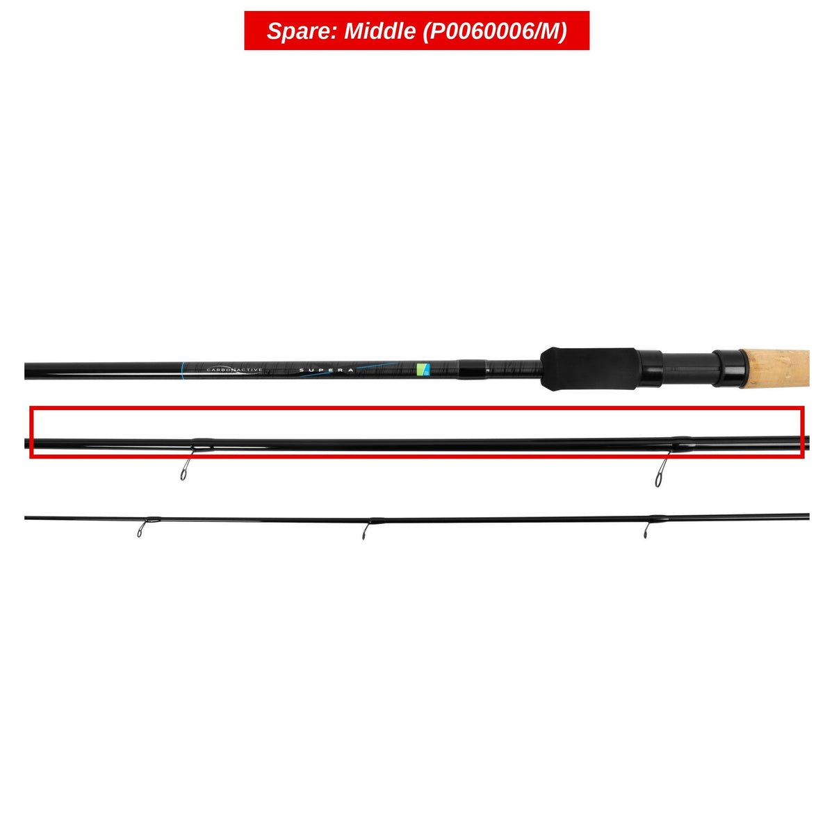 Supera X Float Rods – Hengeldelen voor Wagglerhengel (op bestelling)