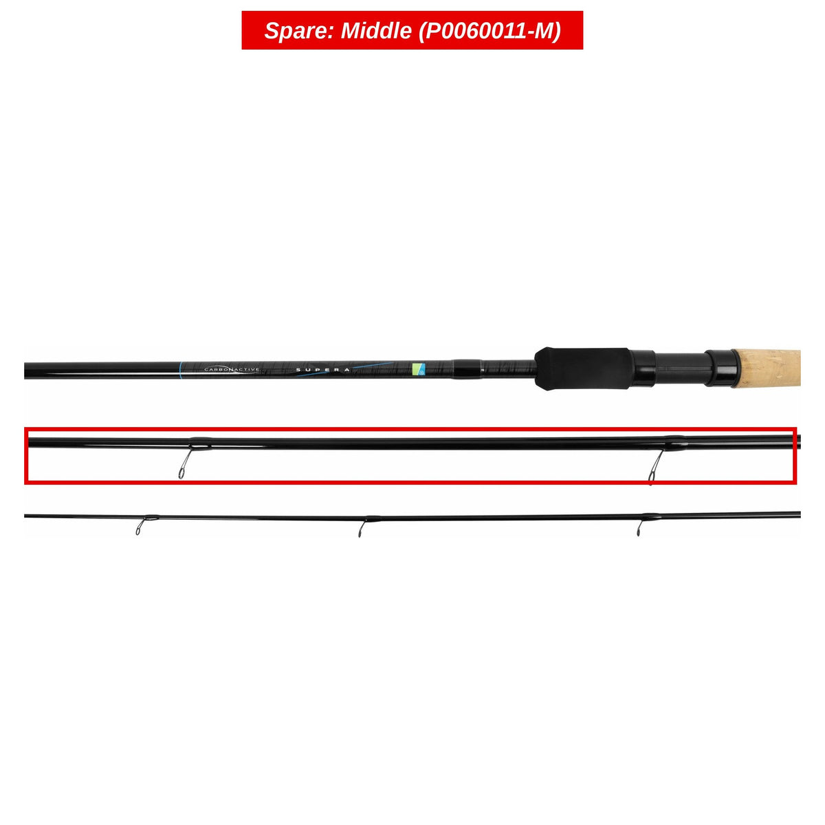 Supera X Float Rods – Hengeldelen voor Wagglerhengel (op bestelling)