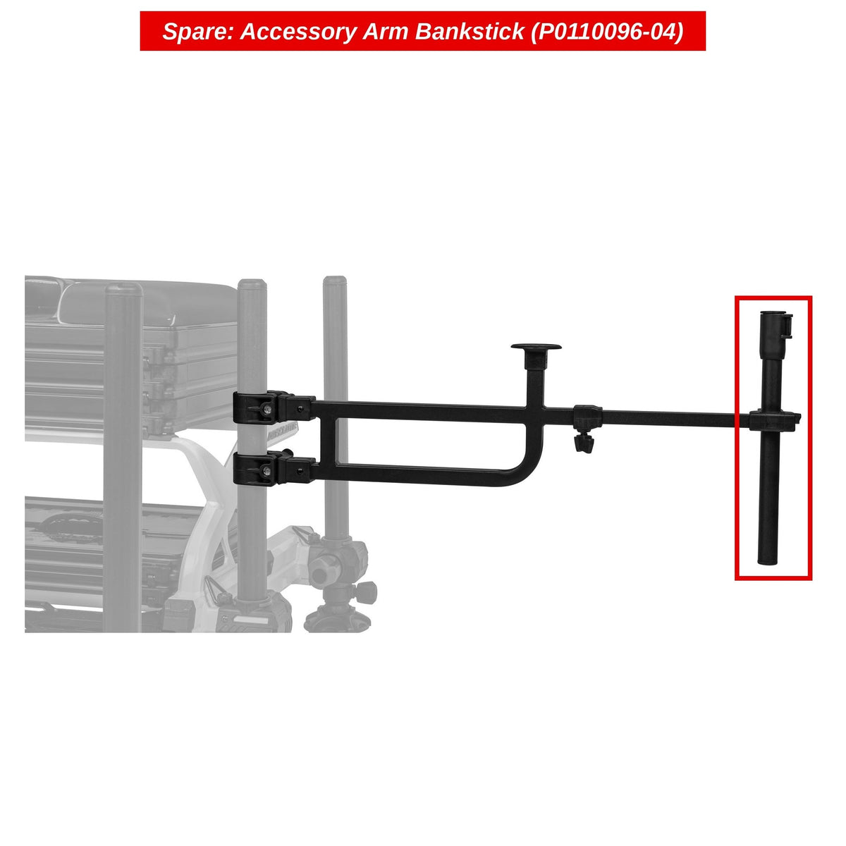 Offbox 36 Accessoires – Części zamienne do ramion, podpórek i stolików na przynęty (na zamówienie)