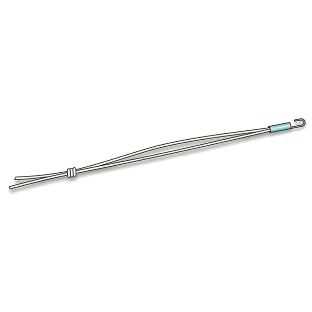 Stonfo Pole Winder Anchor in zijaanzicht met groene beschermhuls