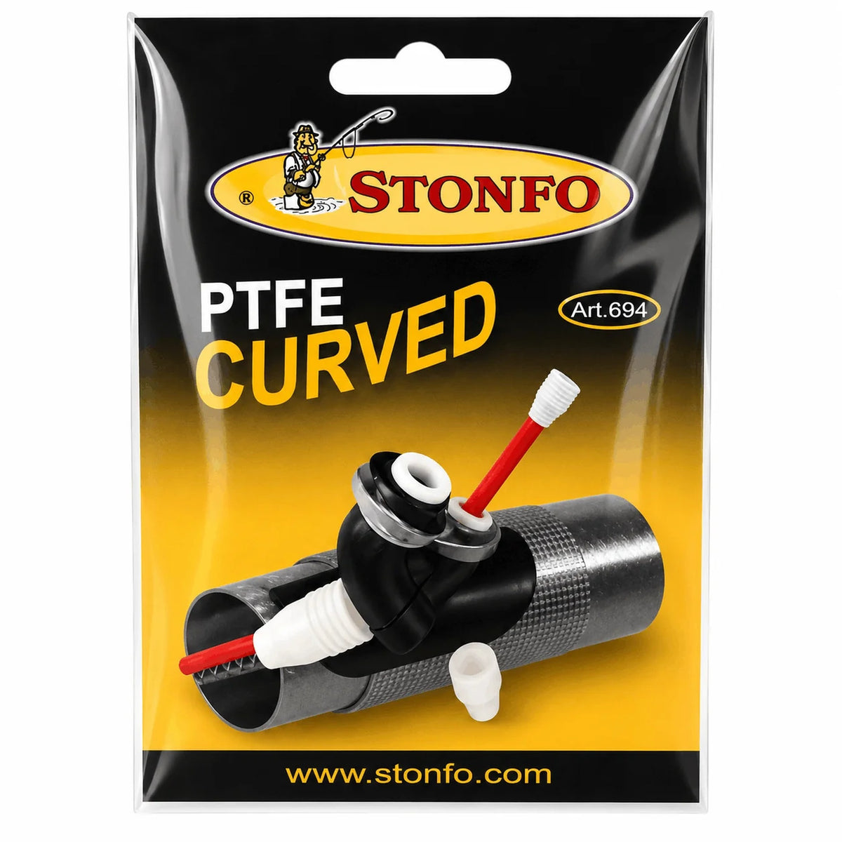 Stonfo PTFE Curved Pulla 694 – verpakking met gebogen PTFE pulla-bus