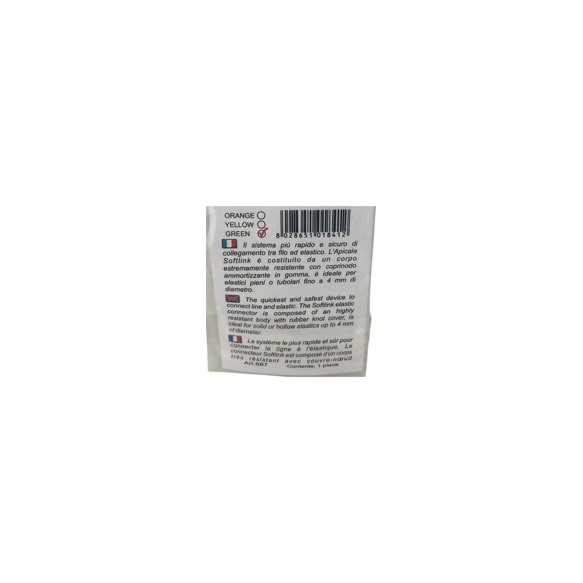 Stonfo Softlink Max Connector 4 mm productinformatie